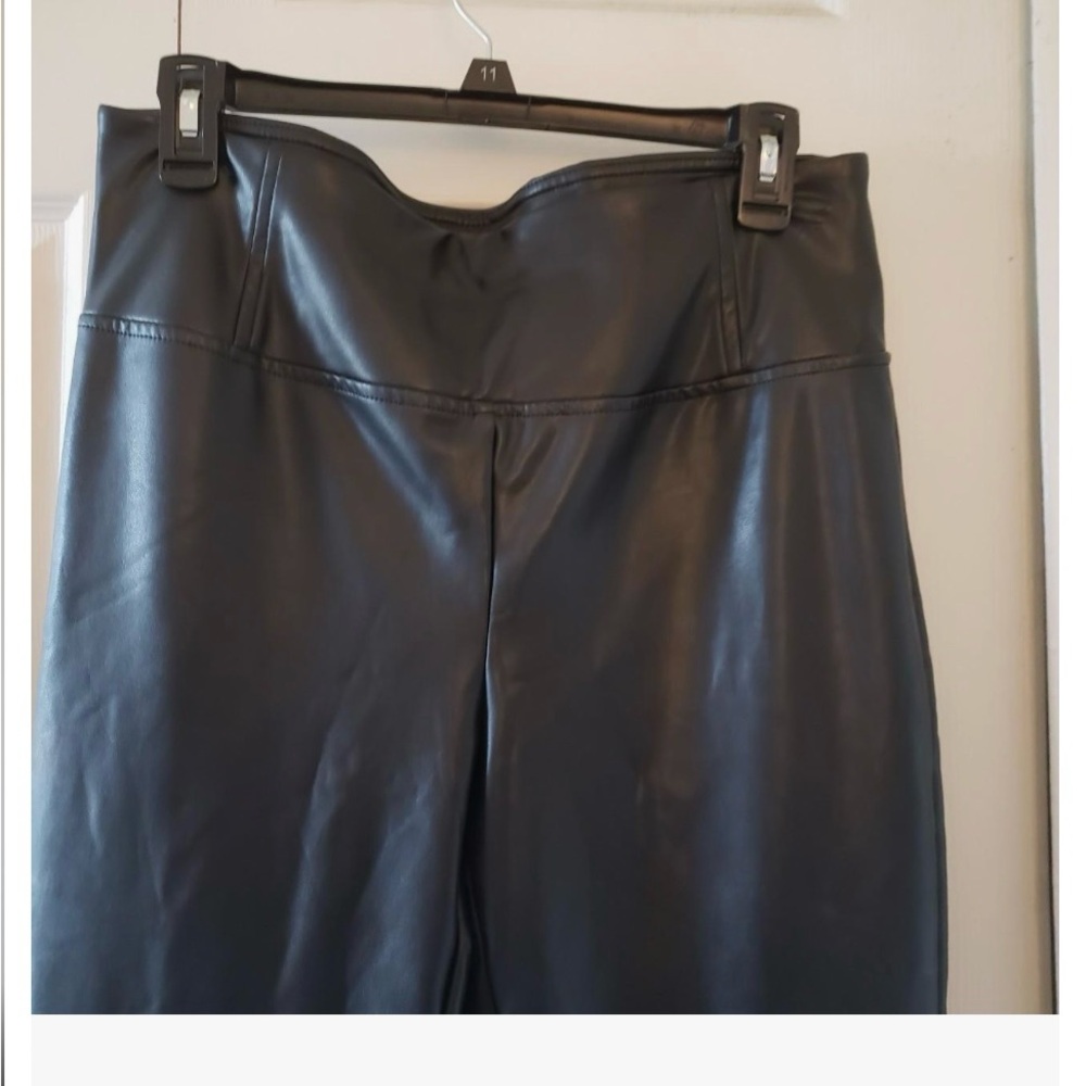 Badgley Mischka Faux Leather Pants L (12)